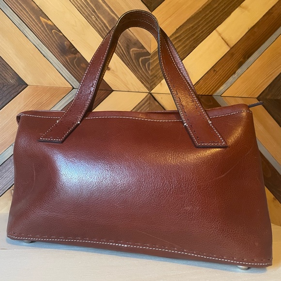 Fossil Genuine Leather Triple Compartment Bag (ZB9095) - Picture 2 of 6